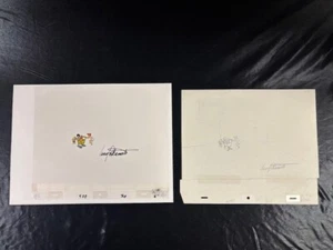 Disegno cel produzione Flintstones firmato Iwao Takamoto Wilma Betty Pebbles Bamm - Foto 1 di 5