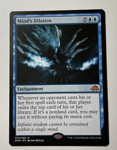 MTG Mind’s Dilation Eldritch Moon Mythic 2016 Wizards Of The Coast 070/205 - Picture 1 of 2