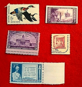 SATZ VON FÜNF BRIEFMARKEN - SIEHE FOTOS - SS - OG & NGAI - NH - POSTFRISCH - Bild 1 von 2