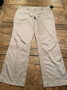nwt NIKE Golf Tour Performance women's size 16 gray Dri-Fit modern rise pants - Picture 1 of 7