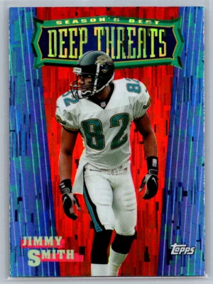 1999 Topps SB15 Jacksonville Jaguars Jimmy Smith - Image 1 of 2