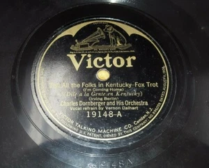 CHARLES DORNBERGER Tell All The Folks In Kentucky/ BENSON ORCH. 78 Victor 19148 - Picture 1 of 2