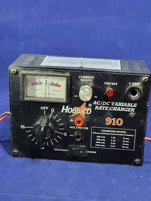 HOBBICO Model#910 AC/DC Variable Rate Battery Charger  - Image 1 of 4