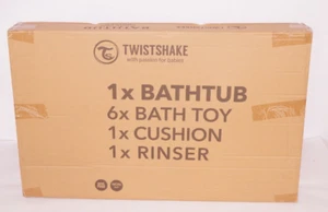 Twistshake Badeset 2 Badewanne,Polster,Badespielzeug klappbar platzsparend 0-4 J - Bild 1 von 2