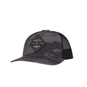 Salty Crew "Sealine Retro" Snapback Mütze (schwarzes Tarnmuster) 5-Panel Cap - Bild 1 von 2