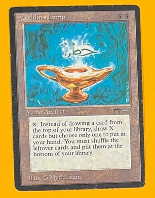 MTG ALADDIN'S LAMP Arabian Nights (OldManMTG 012-594) - Image 1 of 3