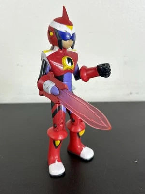 Figura con espada Mattel MegaMan NT Warrior Cross Fusion ProtoMan 6" Foto 1 de 4