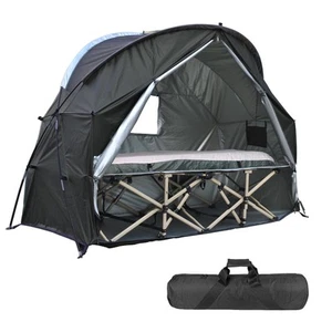 Ultimate Comfort Cot Tent - Portable, Easy Setup, and Versatile for Solo Camp... - Picture 1 of 8
