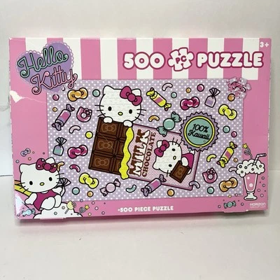 Sanrio Hello Kitty Milk Choclate 100% Kawaii 500 Piece Puzzle - Image 1 of 4