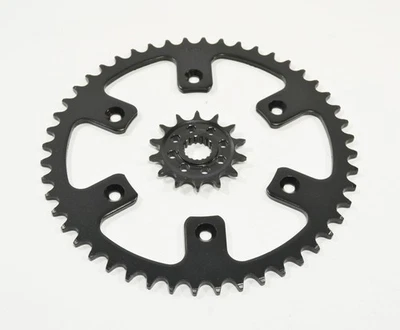 Honda 02-14 CRF450R CRF450 05-14 CRF450X 14 Tooth Front & 48 Tooth Rear Sprocket - Image 1 of 3