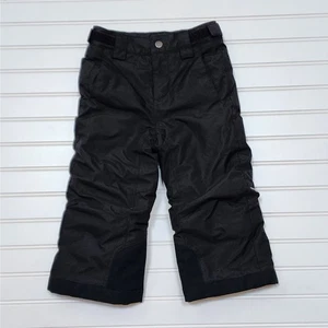 Columbia Toddler Omni-Tech Black Snow Pants - Picture 1 of 6