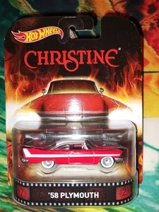Hot Wheels 1958 Plymouth "Christine" Real Riders Retro Entertainment - Picture 1 of 4