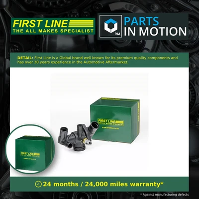 Coolant Thermostat fits FORD TRANSIT CUSTOM V362 TDCi 2.2D 2012 on Firstline New - Image 1 of 4