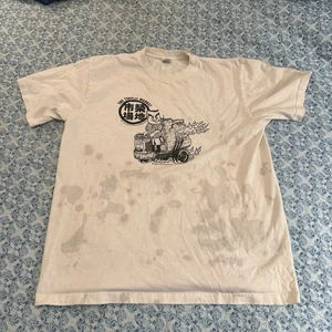 Tsukiji Fish Market Japan Tokyo mercato all'ingrosso grande maglietta bianca - Foto 1 di 6