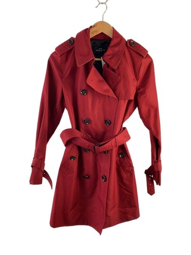 COACH F34025 TRENCH COAT SS COTONE ROSSO