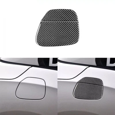Real Carbon Fiber Exterior Door Fuel Tank Cover Sticker For BMW Z4 E89 2009-16 - Image 1 of 4