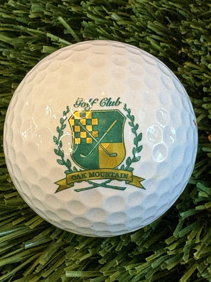 Bola de golfe Oak Mountain logotipo taco de golfe - Carrollton Georgia GA - Imagem 1 de 1