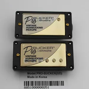 Epiphone Gold Classic Plus ProBucker Pickups QUICK CONNECT Set For LP&SG - Picture 1 of 4