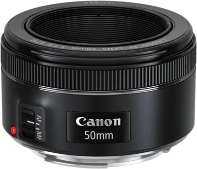 Canon EF 50mm f/1.8 STM Lens (Renewed) - Image 1 of 4