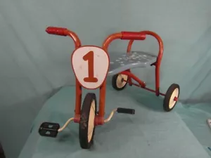 Dreirad Antik Stil Design um 1970 Metall Tricycle Trike Kinder Vintage Deko 17c3 - Bild 1 von 12