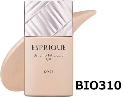 Base líquida KOSE ESPRIQUE Synchro Fit BO310 beige ocre UV SPF25/PA++ 30 g Foto 1 de 3