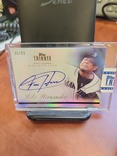 2012 Topps Tribute Felix Hernandez Autograph 86/99