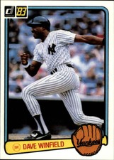 2003 Donruss Anniversary 1983 New York Yankees Baseball Card #15 Dave Winfield