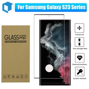 2PCS For Samsung Galaxy S23 Plus Ultra Fullcover Tempered Glass Screen Protector - Picture 1 of 13