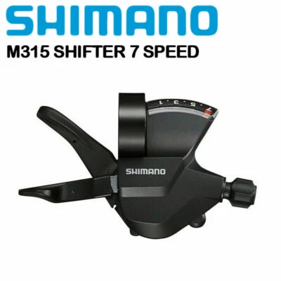 Shimano 7 Speed MTB Bicycle Right Rear Rapidfire Trigger Shifter Altus SL M315 - Image 1 of 4