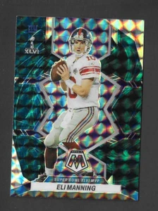 Mosaico ELI MANNING 2022 GENISIS PRIZM #300 SUPER BOWL XLVI MVP SSP! - Imagen 1 de 9