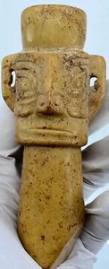 Ancient China Chinese HONGSHAN Sanxingdui JADE Head Figurine 3500-1150BC i119685 - Picture 1 of 6