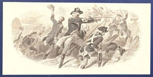 BILLETE DE BANCO AMERICANO Co. GRABADO: STORMING STONY POINT - Imagen 1 de 1
