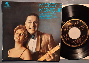 rare EP: MICKEY (BAKER) ET MONIQUE l'amour est étrange VERSAILLES (France, 1963)