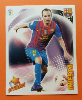Stars #6 💥 INIESTA 🇪🇸 FC Barcelona Panini 2012 2013 Liga Este 12 13 Sticker - Imagen 1 de 2