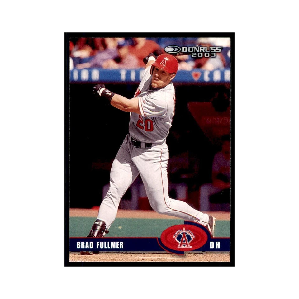 2003 Donruss Brad Fullmer Baseball Cards #82 - Image 1 of 3