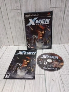 X-Men Legends (Sony PlayStation 2, 2004) CIB Tested W/ Manual - Picture 1 of 1