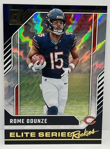 Rome Odunze Elite Series Rookies #7 2024 Donruss Football Chicago Bears RC NFL - Picture 1 of 2