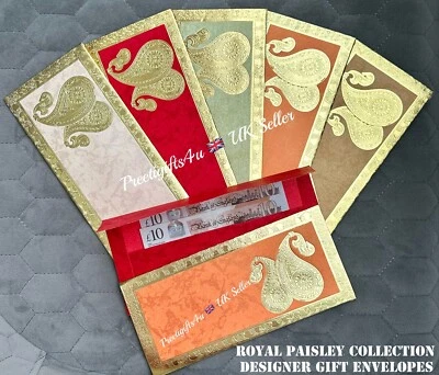 Assorted Designer Envelope Wedding salami Eid shagun Wallet Money Gift Envelopes - Image 1 of 4