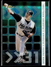 Brad Penny 2002 Finest X-Fractors /299 #10 Florida Marlins