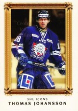 2005-06 Swedish Elitset SHL Icons #8 Thomas Johansson