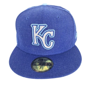 Kansas City Royals Men's New Era 59Fifty Authentic Cap Size 7 1/2 - Picture 1 of 1