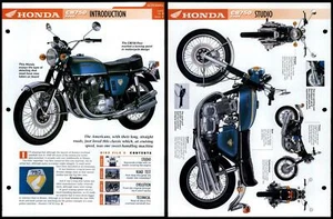 Honda CB750 Four - Introduction/Studio - Essential Superbike Data File Page - Picture 1 of 1