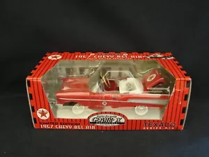 Cambio Texaco 1957 Chevy Bel Air Edizione Limitata Serie 10 Pedali Auto Banco NUOVO - Foto 1 di 10