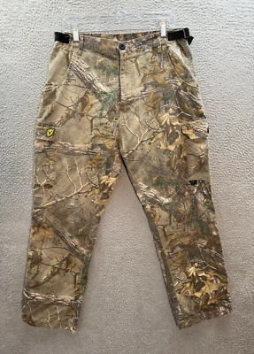 Scent Blocker Pants Mens Large Camouflage Ripstop Realtree Extra Camo Outdoors - Image 1 of 4