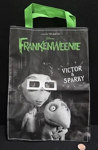 Disney Tim Burton FRANKENWEENIE - Victor & Sparky - Subway Halloween  Candy Tote - Picture 1 of 4