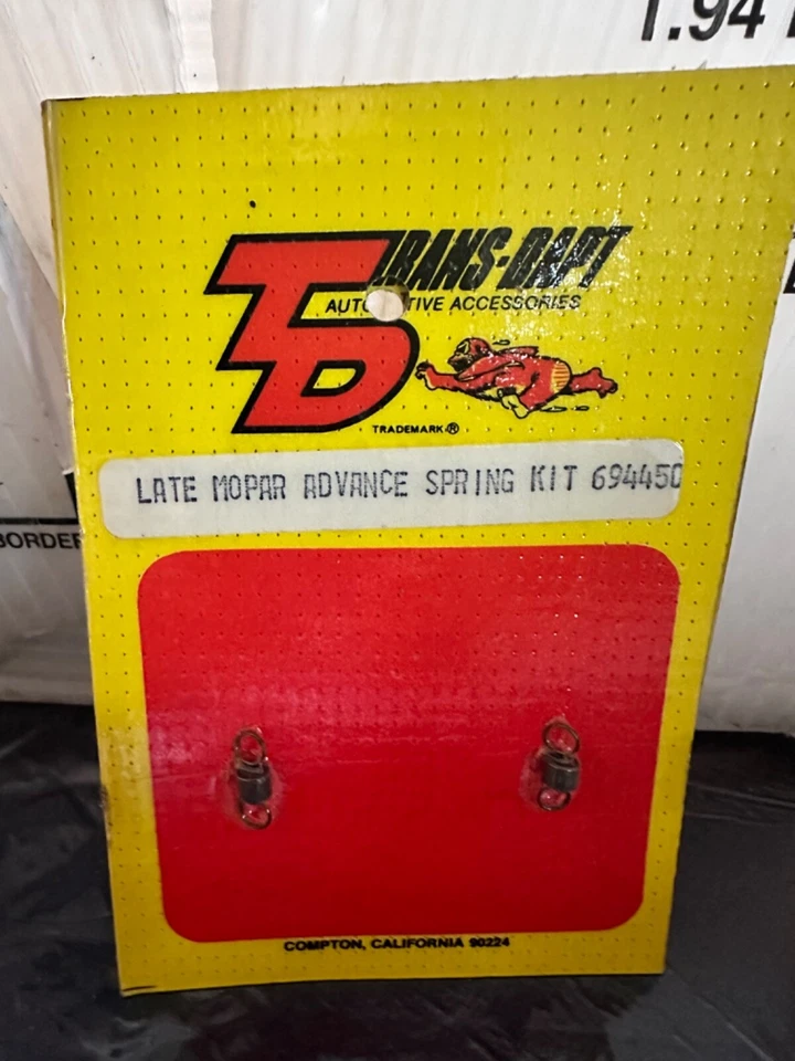 694450 Trans Dapt,Mopar Advance Distributor Spring Kit , - Image 1 of 1