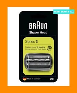 Braun Series 3 Electric Shaver Replacement Head 21B New FAST FREE POSTAGE