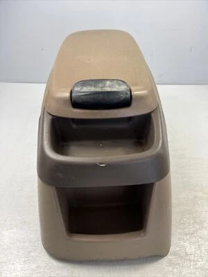 99-07 Ford F-250 Super Duty Excursion Center Console Tan Two Tone OEM - Image 1 of 4