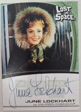 2004 Rittenhouse Fantasy Worlds of Irwin Allen June Lockhart Autograph Card A17