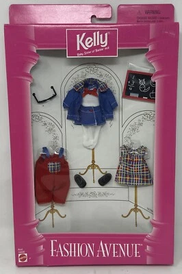 Barbie's Sister Kelly Fashion Avenue Ropa Trajes Escolares NRFB Mattel #16696  Foto 1 de 2